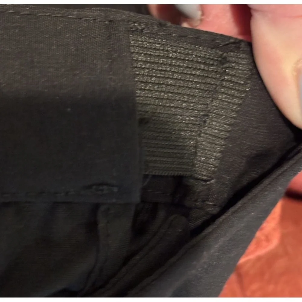 MOUNTAIN WAREHOUSE Mens 40x30.5‎ Straight Cargo Pants Black Stretch Gorpcore